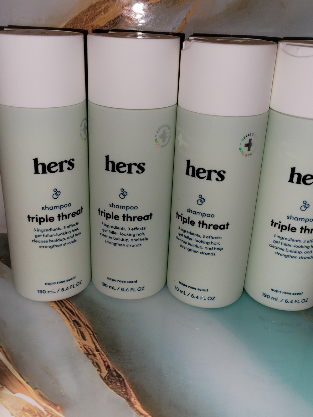 HERS- Triple Threat Shampoo — Mint Green